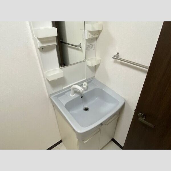 ソレアード川添の洗面所