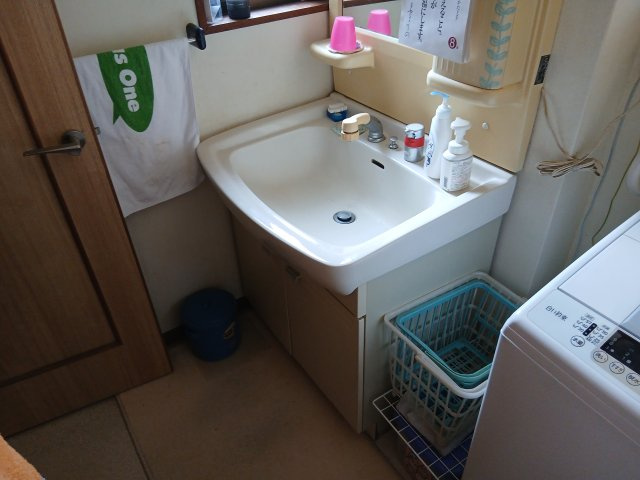 比企郡小川町東小川6丁目 中古戸建の独立洗面台