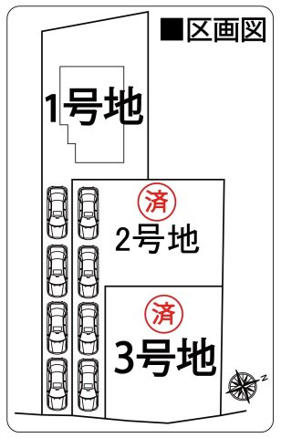 ◆間取り自由設計◆周辺施設充実◆陽当たり良好◆３沿線利用可◆伏見区桃山町安芸山の区画図|該当物件：１号地