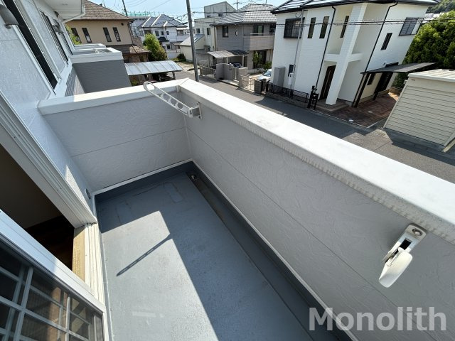 プチシャのバルコニー