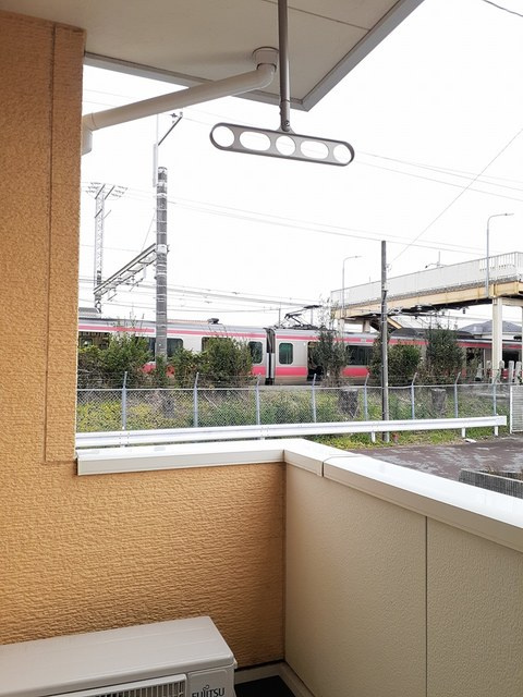 フィオーレⅡのバルコニー