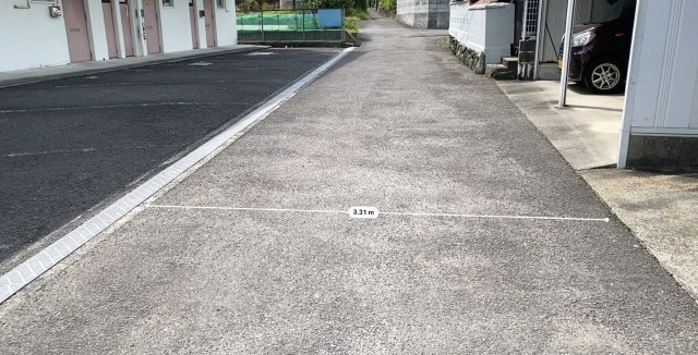 中村3丁目　売土地の前面道路含む現地写真|前面道路含む現地写真