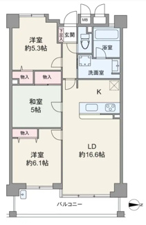 【間取り】 | ロイヤル西宮門戸ウェストガーデン