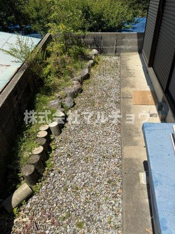 下三栖戸建の庭|お庭も活用できます