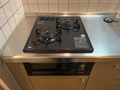 【キッチン】 | エヴァーグリーン | ガスコンロ（イメージ）