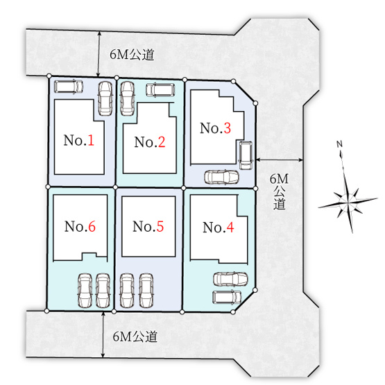 【間取り】 | ご家族様のプライベート空間が確保できる素敵な間取りです。また敷地ゆったりですので、おうち時間を楽しむのにもぴったりですね♪

