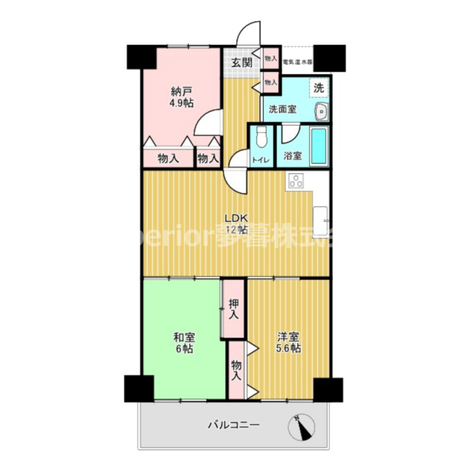 【中古マンション】ネオコーポ大津湖城が丘B棟