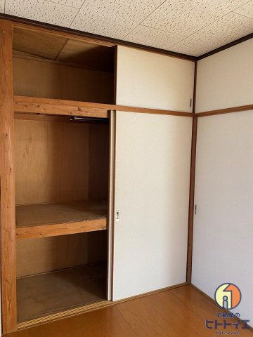 田中ハイツの収納|大きなスペースがあり、収納には困りません
