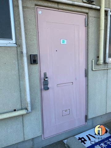 田中ハイツの玄関|毎日通る玄関はこちらです