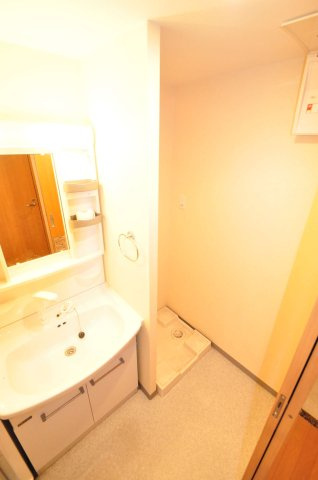 大阪市城東区中央２丁目の賃貸マンションの洗面所