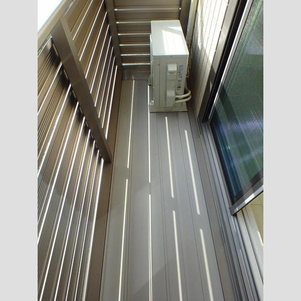 SKハイツのバルコニー