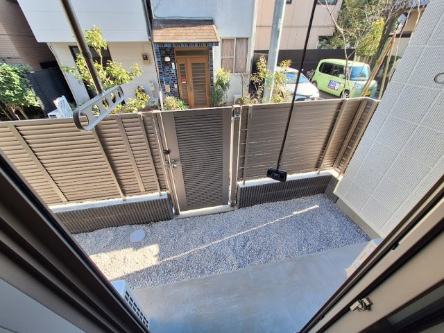ブルーベル北大塚のバルコニー