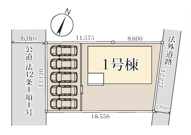 【区画図】 | 寄居町赤浜第4　LiveleGarden.s　新築戸建　全1棟　1号棟