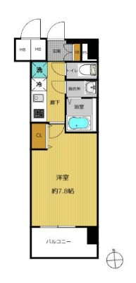【間取り】 | セオリー大阪EAST DOOR