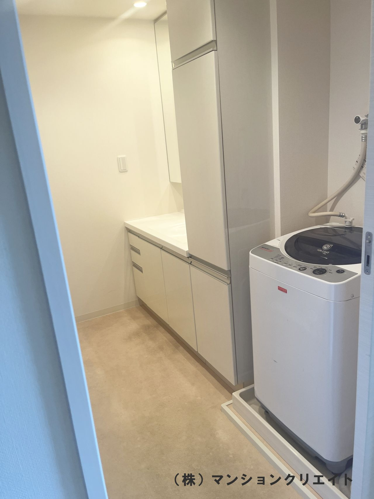 サーパス西別院の洗面所|洗面室入り口