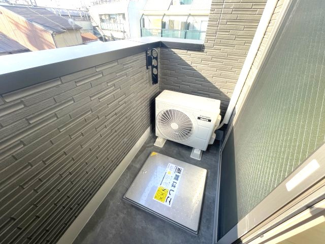パシフィック千林のバルコニー