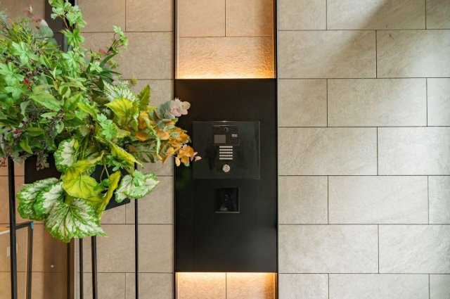 ネベル恵比寿のエントランス