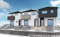 【名古屋市中川区打中2丁目152新築戸建1号棟】✨️仲介手数料無料✨️荒子小学校・一柳中学校の画像