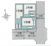 【名古屋市南区星宮町191新築戸建1号棟】✨️仲介手数料無料✨️笠寺小学校・本城中学校の画像