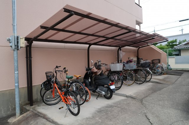 ハイツコスモスのその他共用部分|敷地内駐輪場