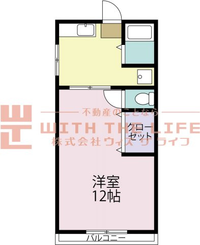 穴井アパート【キャッシュバック対象物件】の間取り