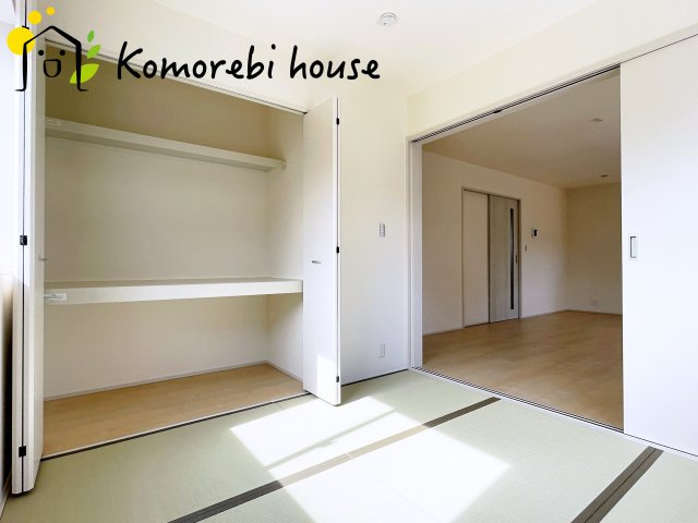鴻巣人形三丁目　新築一戸建て　リーブルガーデン　01の和室|来客時にも便利な和室付き