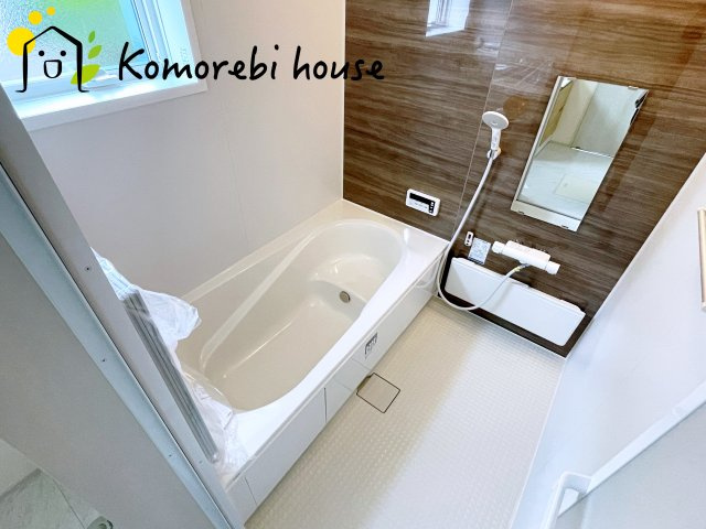 鴻巣人形三丁目　新築一戸建て　リーブルガーデン　01の浴室|お風呂です