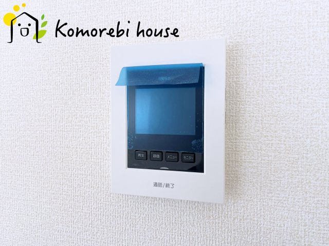 鴻巣人形三丁目　新築一戸建て　リーブルガーデン　01の防犯設備|モニター付インターホンです