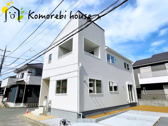 鴻巣人形三丁目　新築一戸建て　リーブルガーデン　01の外観|落ち着いた雰囲気の外観です