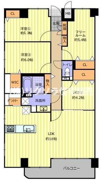 ファミール寝屋川パークサイドの間取り|間取り図はいかがですか？ご希望を叶える間取りですか？リビングの広さは？水回りの位置は？カウンターキッチン？など色々な情報が集約されています。弊社ではリフォームなどのご相談も承っております。
