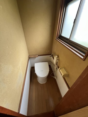 【トイレ】 | 中野　貸家 | 簡易水洗です