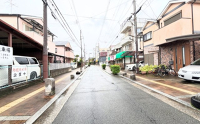 【前面道路含む現地写真】 | 八尾市南本町7丁目　中古戸建