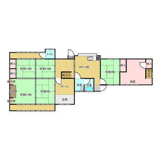 【間取り】 | １階間取り