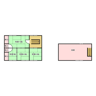 【間取り】 | ２階間取り