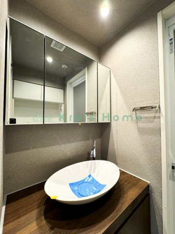 レジディア神田の独立洗面台