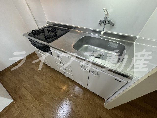 グランドシャトー山本のキッチン|使いやすいキッチンです