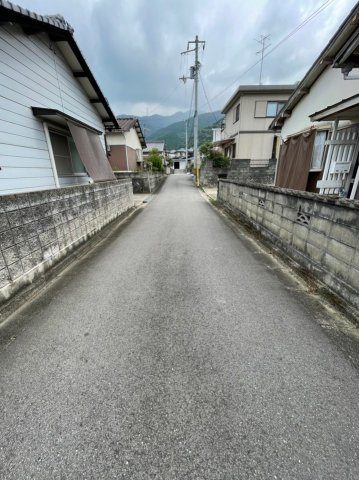 船木（元船木）売土地の前面道路含む現地写真