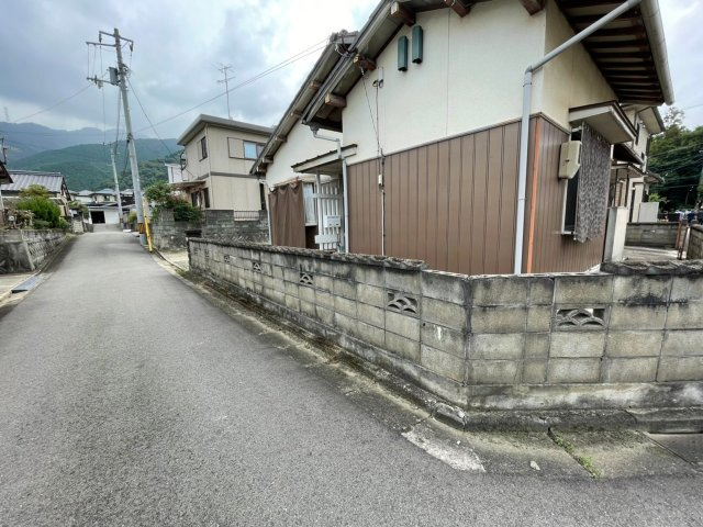 船木（元船木）売土地の前面道路含む現地写真