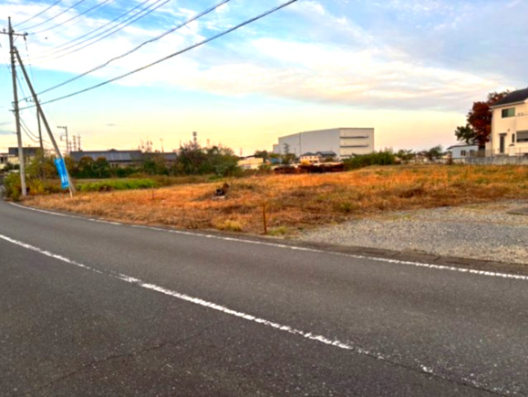 資材置場等用地 坂戸市横沼の外観|大型車両乗り入れ楽々♪