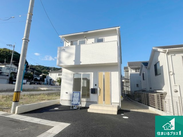 京都市山科区北花山市田町　第1期　新築一戸建ての外観|安心の10年保証！外観を美しく保ち、雨水で汚れを落とします！気になることがありましたら、お気軽にお問い合わせください！