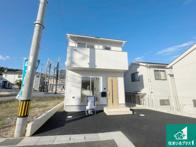 京都市山科区北花山市田町　第1期　新築一戸建ての外観|安心の10年保証！外観を美しく保ち、雨水で汚れを落とします！気になることがありましたら、お気軽にお問い合わせください！