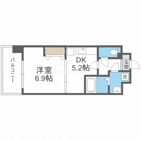 ビバーチェ鷺洲の間取り