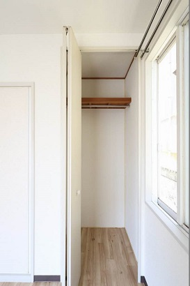 広島市安佐北区口田５丁目のアパートの収納