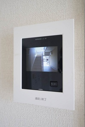 広島市安佐北区口田５丁目のアパートのセキュリティ|ＴＶドアホン