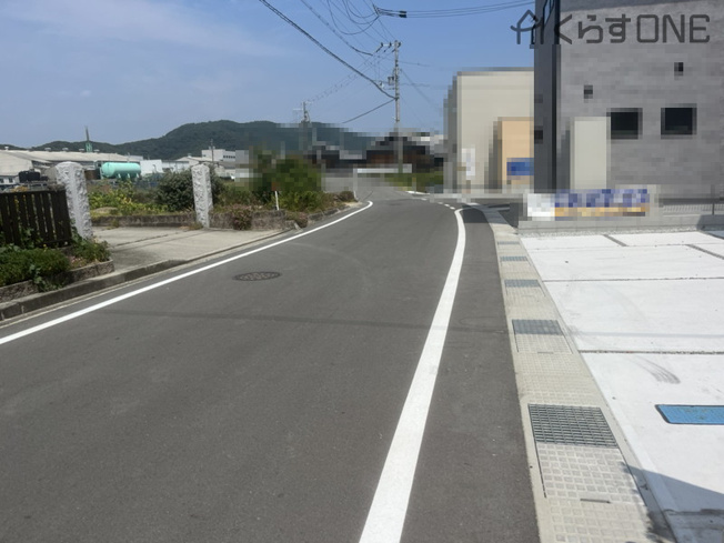 【前面道路含む現地写真】 | たつの市龍野町末政5期／全4棟