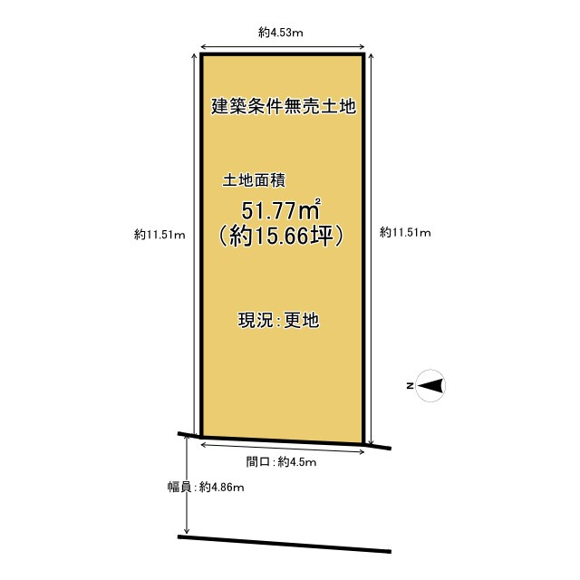 向日市寺戸町東野辺　の土地図|お好きなハウスメーカーや工務店で建築可能です(^^)/