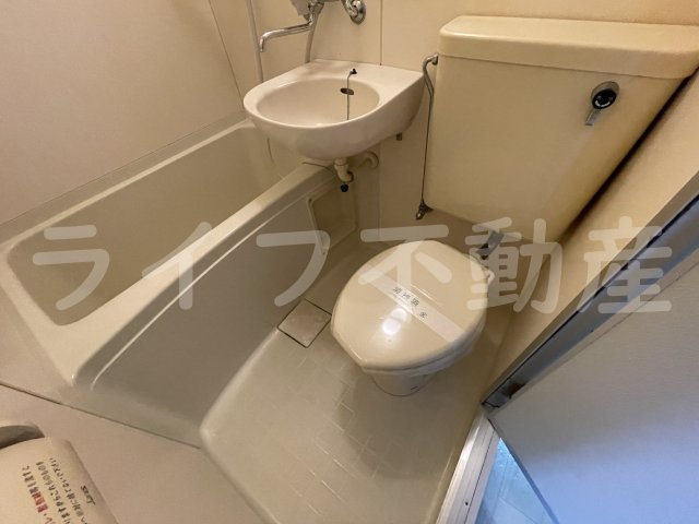 セイコーハイツのトイレ|ゆったりとした空間のトイレです