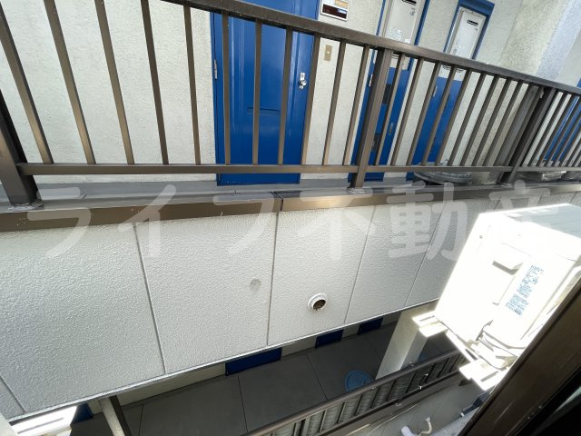 セイコーハイツのバルコニー|落ち着いた時間を過ごせるバルコニーです