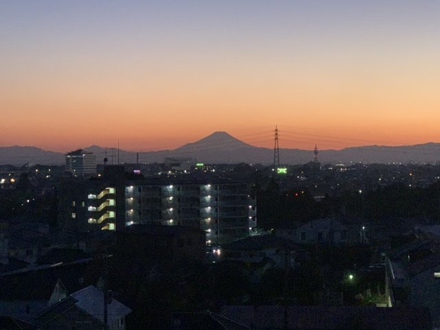 アンビシャス上尾の展望|富士山が見えます！（※気象条件によります）