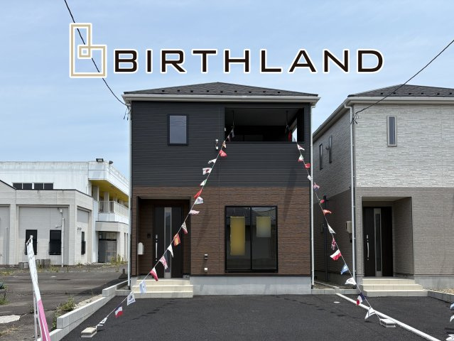 新築戸建・建売　相馬市中村泉町　第一小・第一中の外観|＜1号棟＞完成しました！ご内覧可能です！